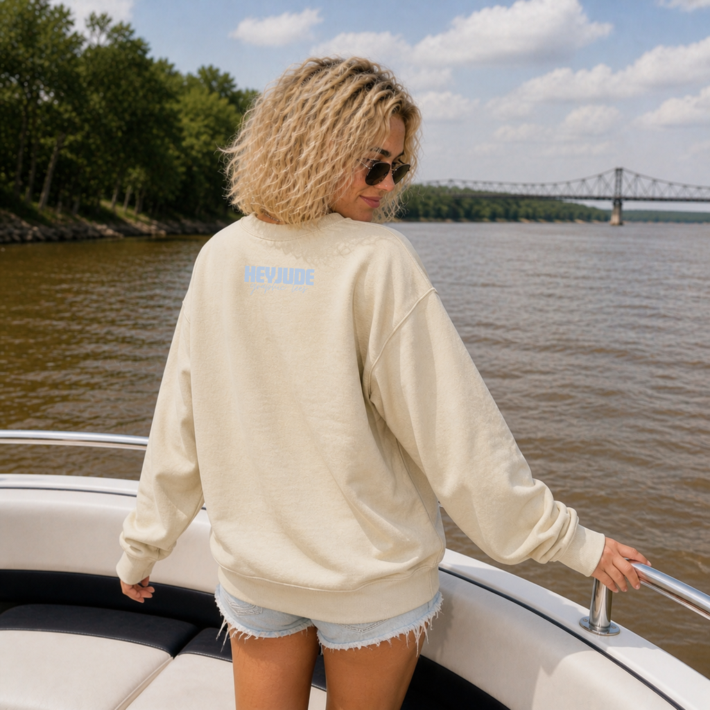 Rock River Striped Sweatshirt – Nautical Collegiate Crewneck