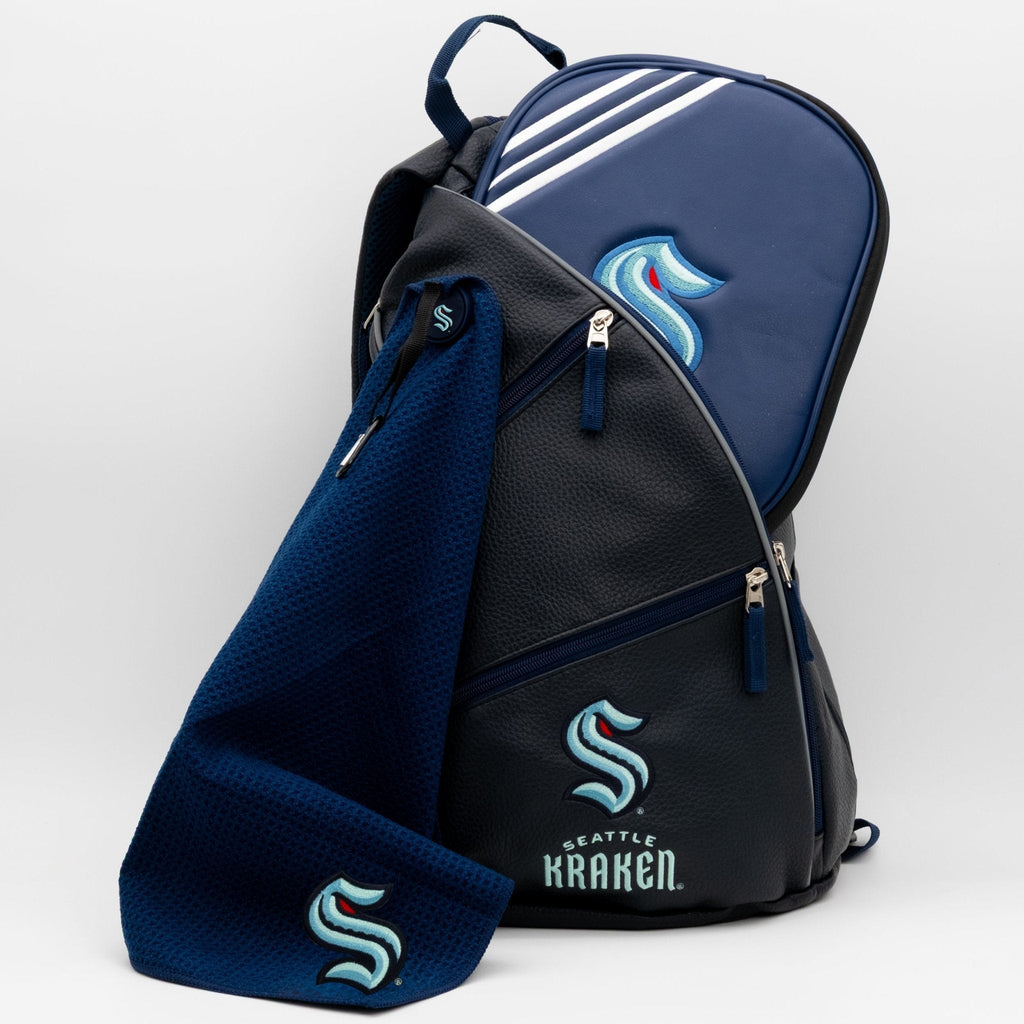 Seattle Kraken PU Leather Backpack