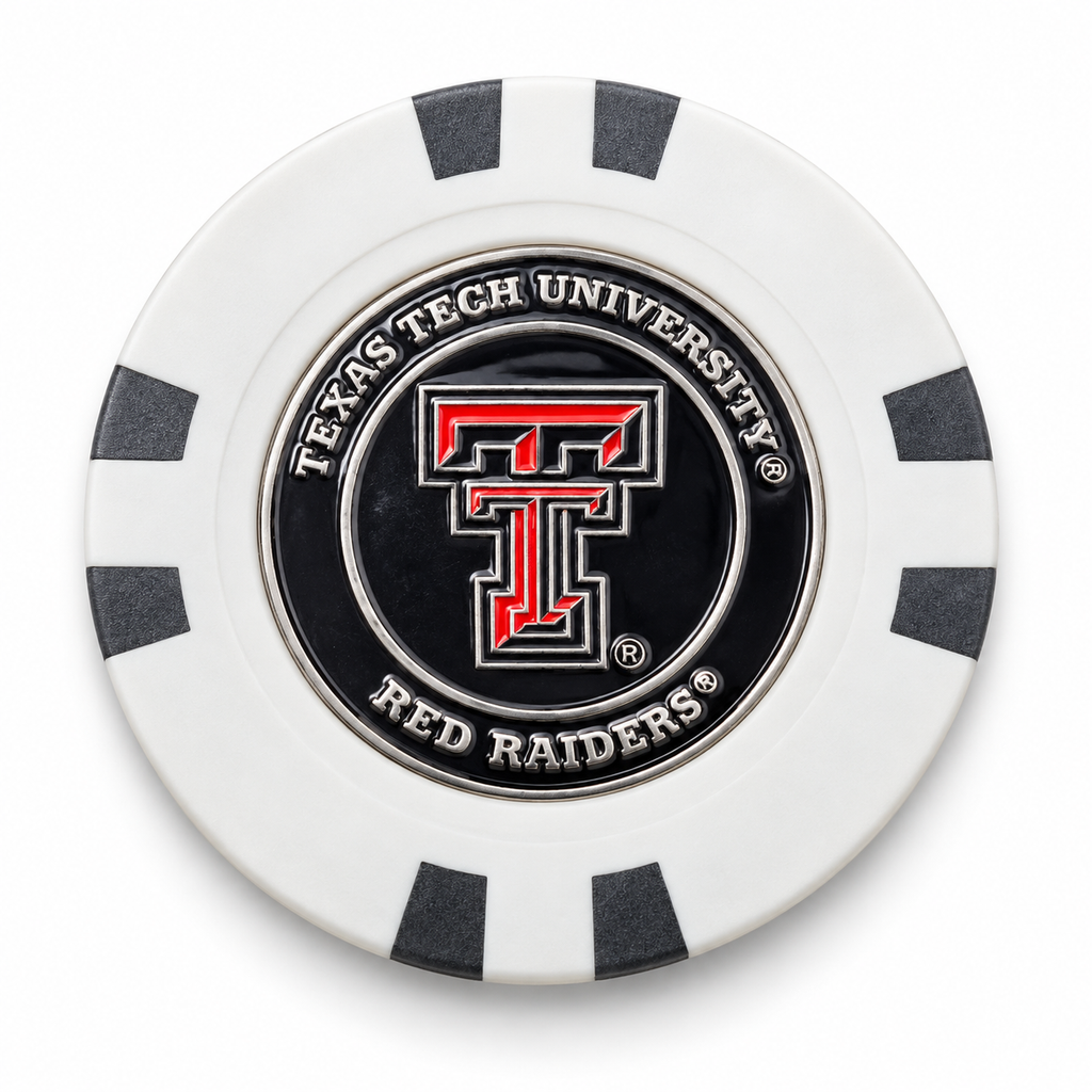 Texas Tech Red Raiders Poker Chip Ball Marker