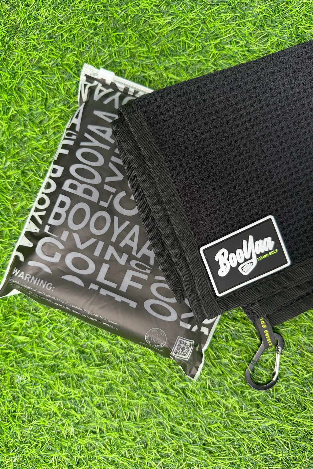 BooYaa Golf Towel - BLACK