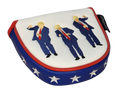 Trump Birdie Dance Embroidered Putter Cover by ReadyGOLF  -  Mallet