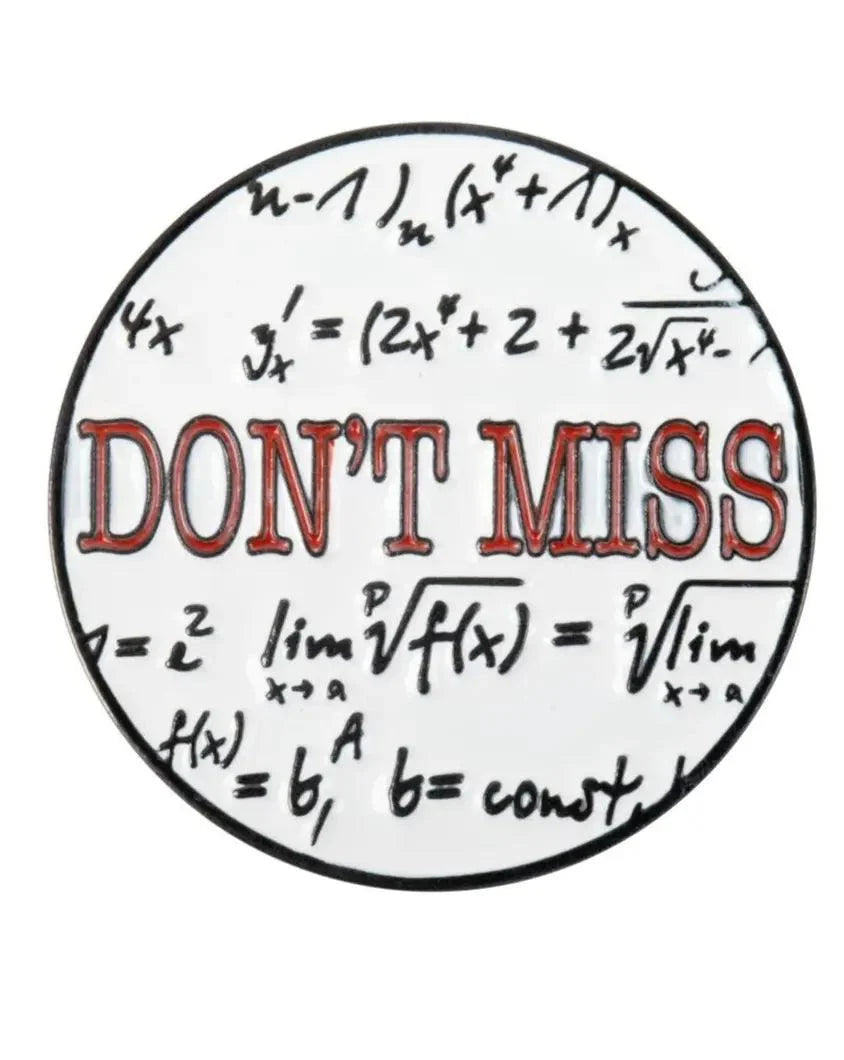 Don't Miss Ball Marker