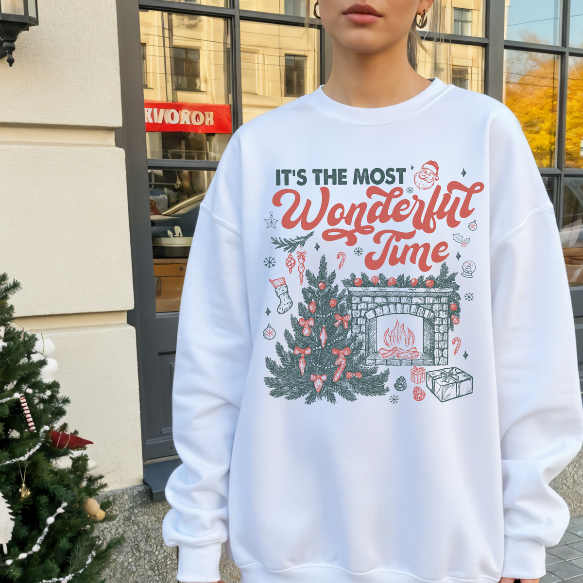 It’s the Most Wonderful Time Christmas Sweatshirt