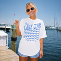 The Lake Club Take It Easy Lake Life T-Shirt | Summer Boating Graphic Tee