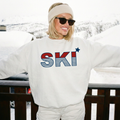 Ski Patriotic Crewneck Sweatshirt