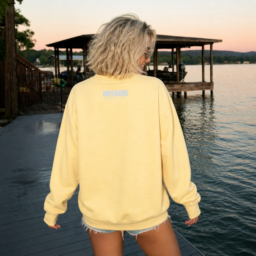 Rock River Striped Sweatshirt – Nautical Collegiate Crewneck